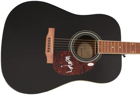וילי נלסון חתם על חתימה בגודל מלא גיבסון אפיפון גיטרה אקוסטית עם אימות ג 'יימס ספנס ג' יי.