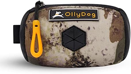 איסוף סקופ Ollydog, מחזיק תיק קקי כלבים, מתקן שקיות קקי כלבים עם מצורף רצועה, מחזיק תיק כלבים עמיד