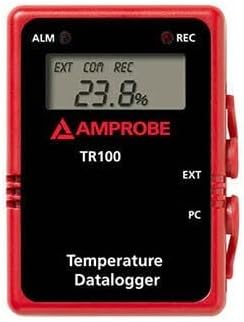 AmProbe TR100-A לוגר נתוני טמפרטורה עם תצוגה דיגיטלית