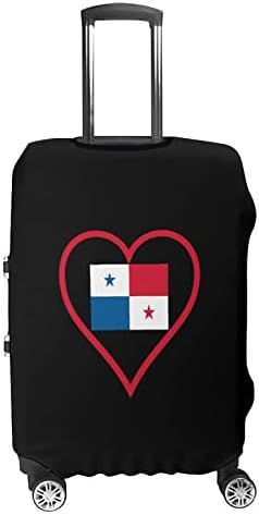 אני אוהב פנמה אדום לב מטען כיסוי מצחיק נסיעות מזוודת מגן מטען מקרה כיסוי