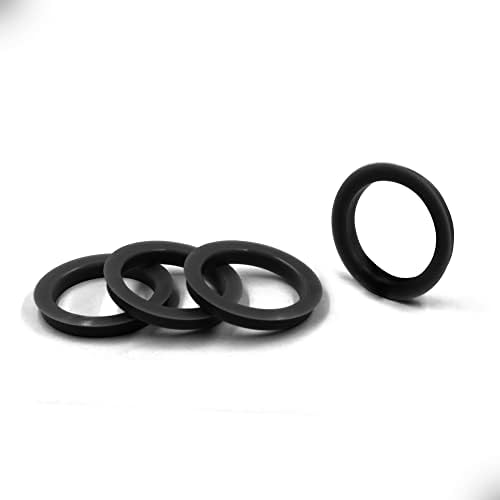 חלקי אביזרי גלגלים סט של 4 טבעת מרכזית טבעת 67.10 ממ OD עד 57.10 ממ מזהה רכזת, פוליקרבונט