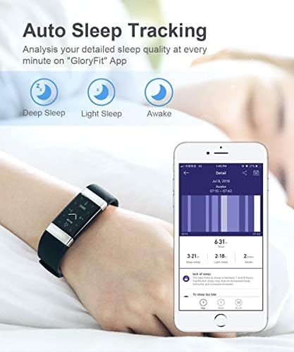 Bluenext Watch Watch Tracker עבור אנדרואיד ו- iOS Smartwatch IP67 אטום מים, גשש פעילות בולוטות '