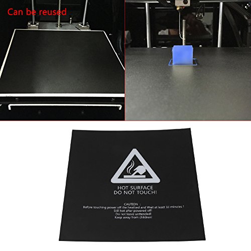 מדבקות הדפסה תלת מימדיות, 3 יחידות 3 מיטות מדפסת חום מדפסת חום פלטפורמה לוחית מדבקה 220x220 ממ, משטח בניית הדפסת