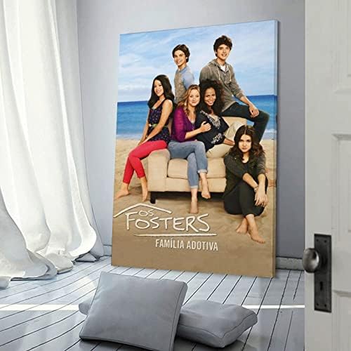 תוכנית טלוויזיה פוסטר פוסטר פוסטר 24x36 Fosters עונה 1 ציורי אמנות קיר בד קיר תפאורה ביתית תפאורה ביתית