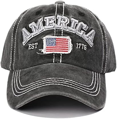 יוניסקס בציר בייסבול כובע 4 ביולי גרפי נהג משאית כובע אמריקאי דגל בייסבול כובע עבור חיצוני ספורט