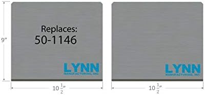 Lynn Manufacturing Extension Enviro & Vistaflame Baffle לוח, 1200, 50-1146, סט של 2, 2325A