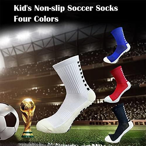 גרבי כדורגל של Tecmif Kids Soccer Socker Non Slip Football Sopt