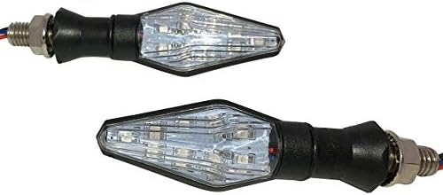 שחור סדרתית מנורת הפעל אותות אורות הוביל הפעל אותות שוני אינדיקטורים תואם עבור 2007 סוזוקי שודד 1250