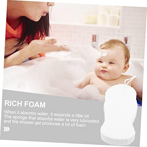 Beavorty 4 PCS אמבטיה ספוג לופה קרצוף כלים ביתיים צעצועים לילדים ניקוי מקלחת ספוג ילדים מקלחת ספוג גוף אמבטיה