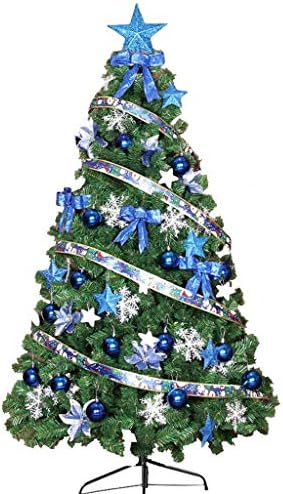עץ חג המולד של Zyzmh, עץ מלאכותי של הסתעפות אוטומטית, עץ מלא של חג המולד עם עמדת מתכת לסלון, קישוט לחג פנימי
