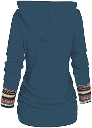 גופיות מרוכבים לנשים, עבודות וינטאג 'ארוכות שרוול ארוך חולצות נשות קפיצות כפתור צבע אחיד בצבע אחיד