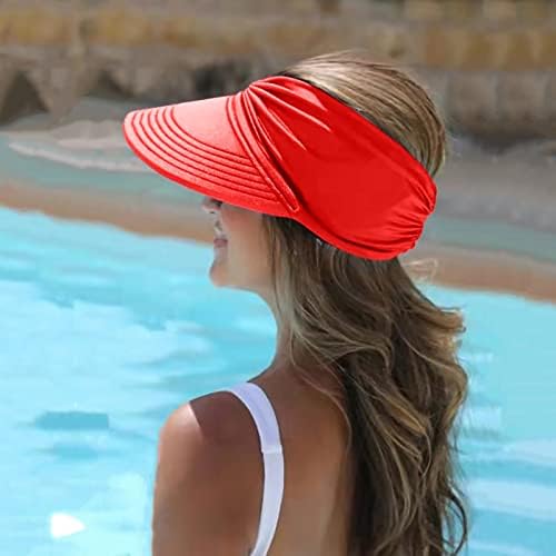 718 כובע נשים מגן רחב כובע קיץ פנים חוף ספורט כובע כובעי גשם לגברים