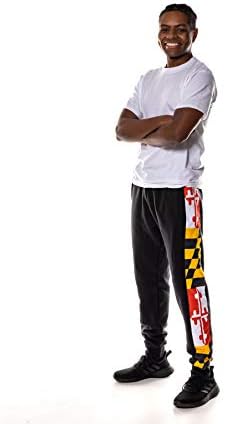 Vision Twin -Activewear Maryland Flag Geece Jogger Pant