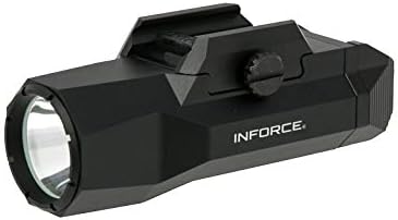 Inforce wild2 אקדח רכוב אור 1,000 אור לבן לומן, גוף שחור