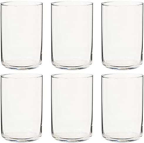 כוס זכוכית טויו סאסאקי, כספת מדיח כלים אוסוראי, תוצרת יפן, 12.8 אונקיות, סט של 6 ב-09128 יחידות