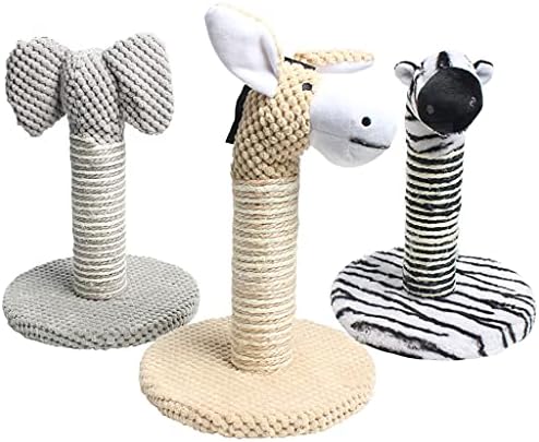סיסל חבל חתולי טיפוס מסגרת מיני מגדל עץ גרוד יצירתי בעלי החיים צורת חיות מחמד צעצוע מקורה קטיפה מצחיק חתלתול