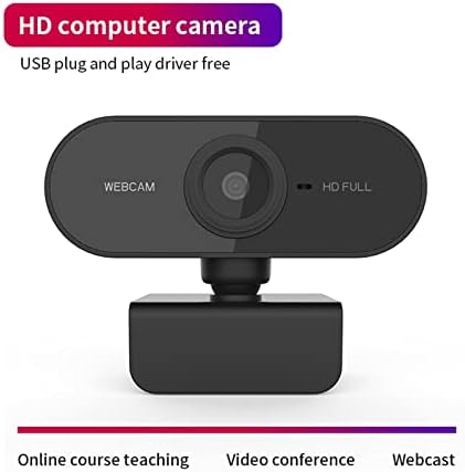 Deflab WebCam HD 1080p WebCam Mini מחשב מחשב מחשב מצלמת WebCamera עם מצלמות סיבוב של מיקרופון למצלמות