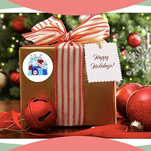 DFDGBD פוסטים חבילה מדבקת מתנה לחג המולד לחג המולד לקישוט 100 יחידות עיצוב בית מנוחה למראה