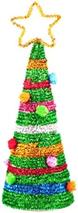 טוינדונה צעצועי מלאכה חג המולד ערכת מלאכת עץ עץ חג המולד גבעולי צ'ניל לחג המולד לחג המולד מעצבי עץ קישודים