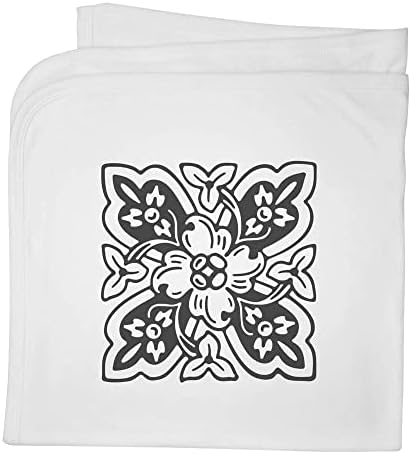 Azeeda 'Art Nouveau Keorke' שמיכה / צעיף כותנה כותנה