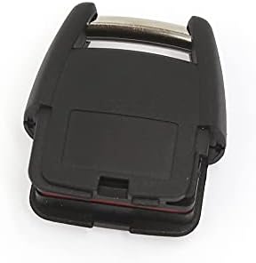 מארז מעטפת החלפת מכוניות של UXCell מפתח פוב פלייק עבור Vauxhall עבור Astra G Zafira Vectra C 2 כפתור