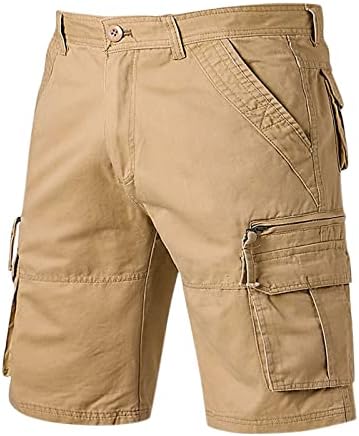 מכנסיים קצרים לגברים של Wabtum, מכנסיים נושמים נוחות לגברים מכנסיים קצרים של ספורט פנאי מכנסיים דקים של קיץ רך