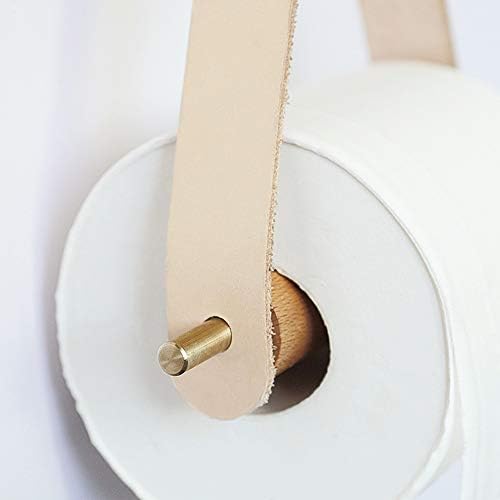 יואנפלק יצירתי מחזיק גליל טואלט מעץ מעמד קיר אחסון רכוב נייר מגבות מתקן תלייה מחזיק נייר טואלט מתכת