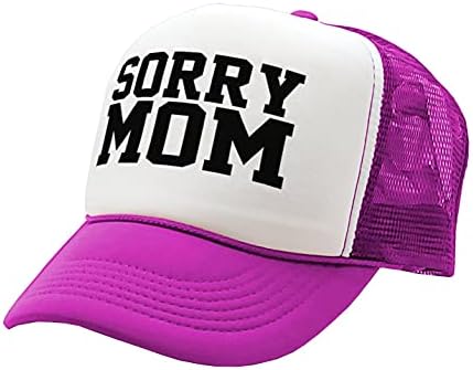 סלט אבוקדו-מצטער אמא - מצחיק אמהות יום בדיחה איסור פרסום-בציר רטרו סגנון נהג משאית כובע כובע