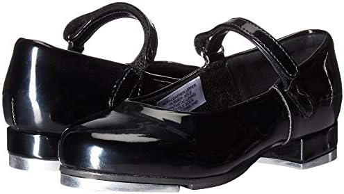 נעל הריקודים של קצב של ליאו תינוקת של ליאו, שחור, פעוטות ארהב 7 בינוניות