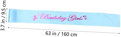 אבודם יום הולדת כללי התנהגות חגורת מתנה למבוגרים ילדה מציג תלבושת סטים לנשים 4 יחידות יום הולדת מתנות גליטר