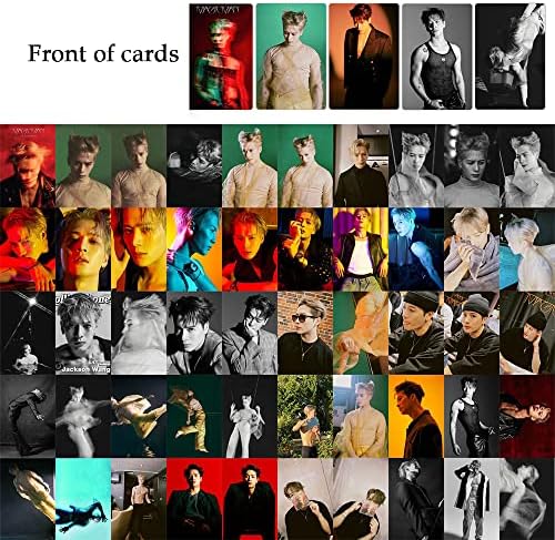 כרטיסי צילום של ג'קסון וואנג 55 יחידות GOT7 ג'קסון וואנג קסם איש אלבום חדש לומו כרטיסי קסם איש אלבום