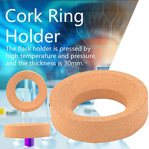 טבעת מחזיק פקק במעבדה, פקק מעבדה עומד גמישות טובה עם מחזיק טבעת פקק לחנות לכלי זכוכית עגולים תחתונים