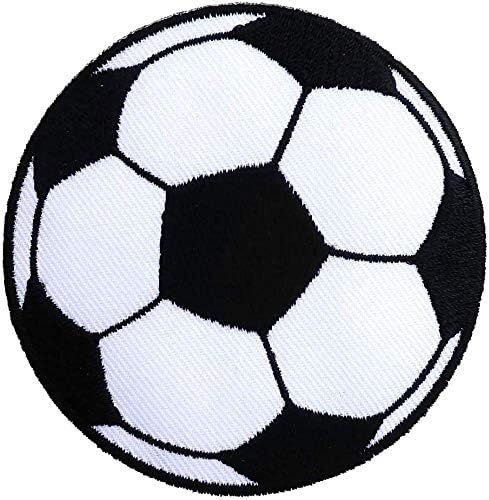 חבילת אבק גרפית 5 כדור כדורגל ברזל רקום על טלאי אפליקציה כדורגל ספורט ספורט ג'ין כובע לוגו אחיד