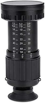ZRQYHN VD-11X עינית שחור, דירקטורי HD 11X הגדלה, עינית, 37 ממ חוט קדמי מצלמה תצוגה, עינית LCD לבמאי/ציוד