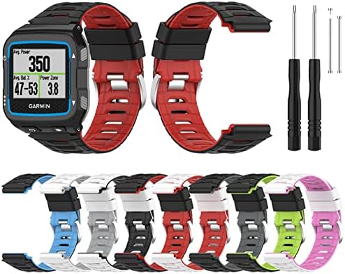 EGSDSE Silicone Watch Band עבור Garmin Forerunner 920XT רצועה צבעונית החלפת צמיד אימונים ספורט שעון