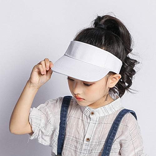 מגן שמש לילדים בנות מתכווננות כובע שמש - כובע הספורט של Summoor UV Superoor Protection במשך שנתיים עד 6 שנים