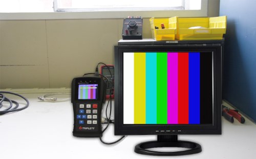 Triplett 8000 CAMVIEW PTZ כלי בדיקה רב-פונקציונלי עבור אנשי טלוויזיה במעגל סגור ומקצוענים להתקנת אבטחה
