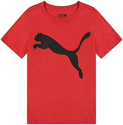 חולצת טריקו לוגו של חתול גדול של פומה בנים
