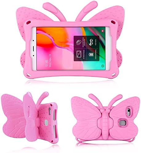 Simicoo Lenovo Tab M8 3rd Gen 2021 Chieds Case Cate Putterfly Case עם Stand for Kid