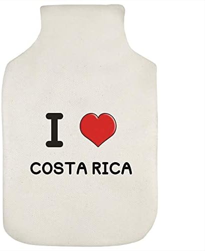 Azeeda 'אני אוהב את כיסוי בקבוק המים החמים של קוסטה ריקה