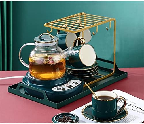 כוס תה הוקאי כוס זכוכית קומקום קומקום אירופאי כוס קפה נורדית נורדית וכלי צלוחית סט אחר הצהריים