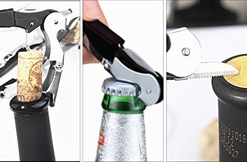 ג'יניו 5 סט פקקים פקקים וסיליקון שומר כלי גזע גמיש מגן על כלי גבעול גמיש מגן על כוס יין קישור לחיבור מדיח כלים