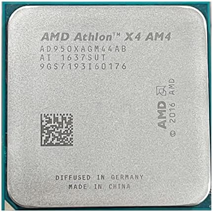 Hegem amd Athlon x4 950 3.5GHz Quad-Core Quad-Thread 28NM 65W מעבד מעבד YD950XAGM44AB SOCKET AM4