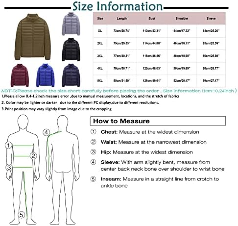 מעילי חורף של Uofoco לגברים בגדי ספורט שרוול ארוך כותנה אתלטי צוואר גבוה שרוול ארוך שרוול חיצוני מעיל גדול מדי