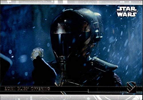 2020 Topps מלחמת הכוכבים העלייה של Skywalker Series 235 כרטיס מסחר של דלת אחורית של זורי בליס