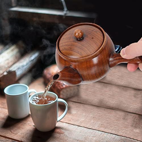 גנזונו קפה מסנן תה יפני קומקום קומקום סיני סיר יחיד עץ: ידית צדדי מסנן תה סיר יצרנית קונג פו תה תה נייד מיכל