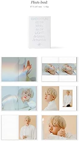 Exo Baekhyun Special Photobook Set Baekhyun: 112p Photobook+112p Q & A Book+1P כרטיס עדשים+1P סרט צילום+1p פוטו