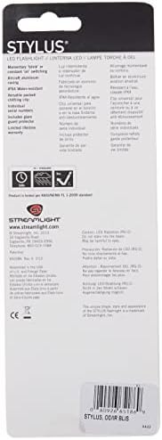 Streamlight 65186 סטיילוס אינפרא אדום אדום עט עט עם 3 סוללות אלקליין AAAA, ירוק זית זית