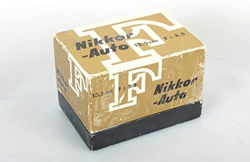 13.5 סמ Nikkor Q עדשת מיקוד ידנית W מכסה עדשה מקורית/מקרה/ניירת