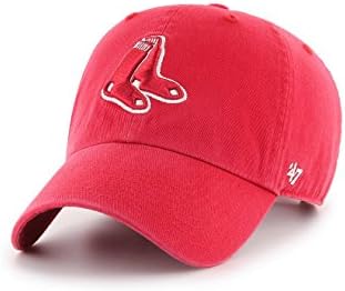 '47 בוסטון רד סוקס מותג לנקות כובע מתכוונן-אדום